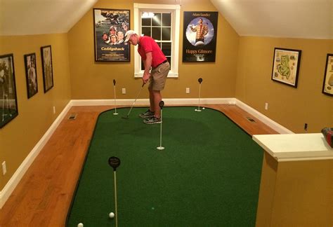 Indoor Practice Putting Greens