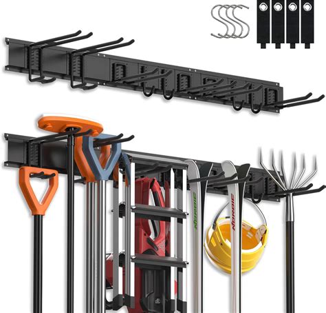 BELLE VOUS Porte Outils Mural 4 Pièces 40 5 cm Rangement Outils