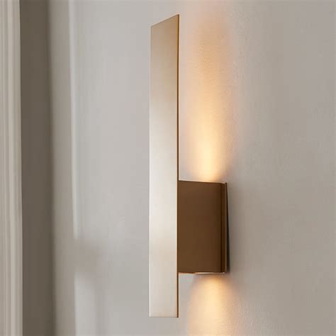 Modern Shielded Sconce | Modern sconce lighting, Sconces, Sconce shades