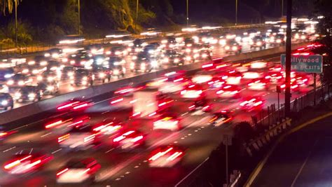 Hollywood 101 Freeway Traffic at Stock Footage Video (100% Royalty-free) 5528837 | Shutterstock