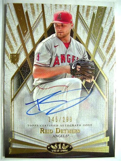 Yahoo オークション 2022 Topps Tier One Baseball Reid Detmers 直