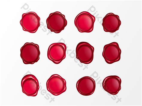 Drawing Red Label Design Elements Png Images Ai Free Download Pikbest