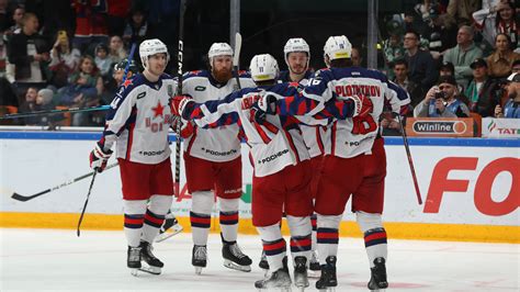 KHL Le CSKA Moscou enlève la Coupe Gagarine Planète Hockey