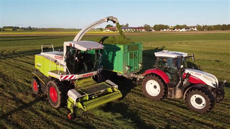 Schnitt Claas Jaguar Steyr Fendt Agrarbilder