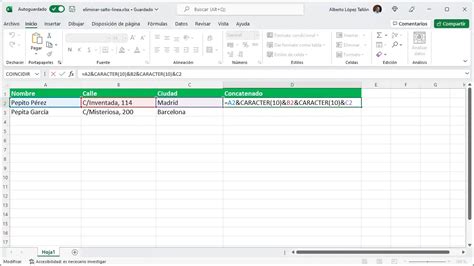 C Mo Concatenar Saltos De L Nea En Excel Office A Tope