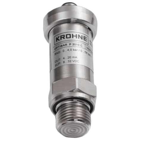 Krohne OPTIBAR P 2010 C Hygienic Pressure Transmi Specialty Products