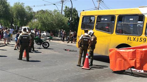 Ni O Muri Tras Ser Atropellado Por Un Bus Del Transantiago En La