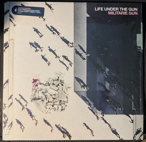 Militarie Gun Life Under The Gun Vinyl Translucent Cobalt LP