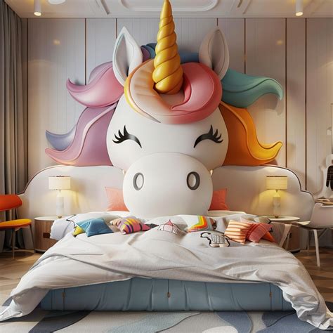 Enchanted Slumber: Magical Unicorn Beds for Dreamy Bedrooms