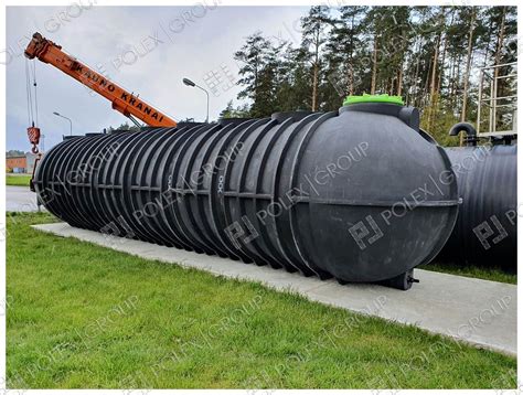 Пластиковая подземная емкость 50000 литров - 50 кубов для питьевой воды ...