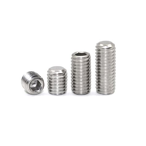 VIS M6 5pcs 35mm 304 Vis Sans Tête À Filetage Métrique Din913 M2 M2 5