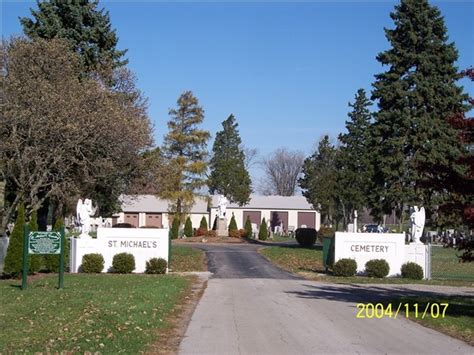 Saint Michaels Catholic Cemetery In Findlay Ohio Find A Grave Cemetery