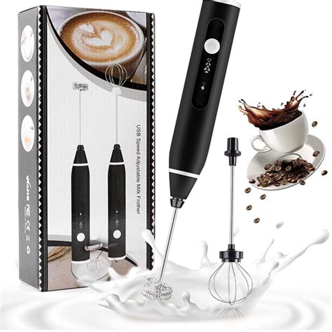 Usb Rechargeable Handheld Electric Milk Frother Greatkup Coffee