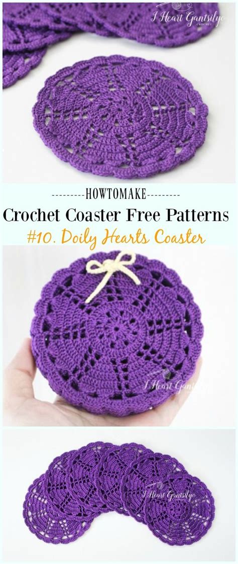 Easy Crochet Coaster Free Patterns Any Beginners Can Try Crochet