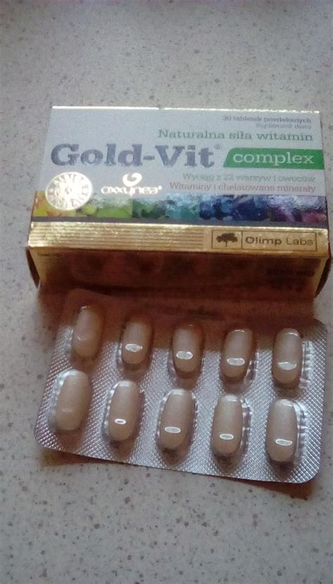 Olimp Gold Vit Complex 30 Tabl Opinie I Ceny Na Ceneo Pl