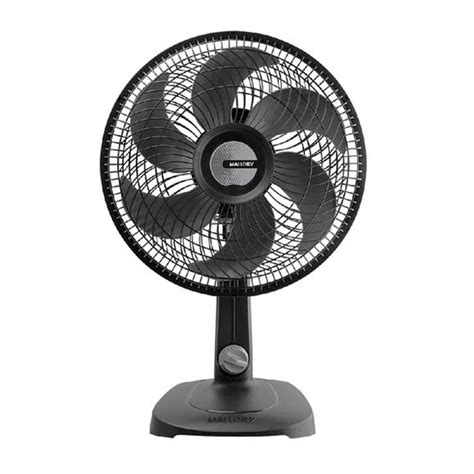 Ventilador De Mesa Mallory Cm Turbo Fresh V V Preto Leroy