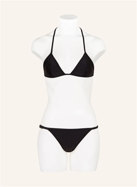 Gucci Triangel Bikini Mit Glitzergarn In Black Breuninger