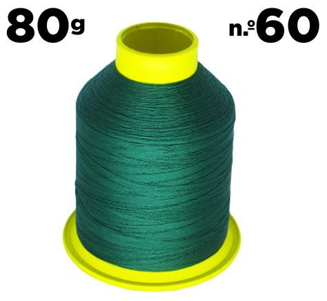 Linha Nylon 80g nº 60 Verde Verona