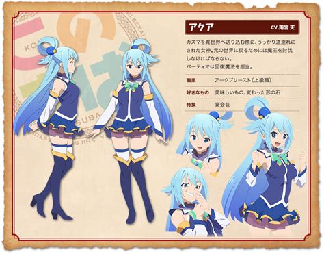 Image Aqua Anime Concept Art 2png Animevice Wiki Fandom Powered