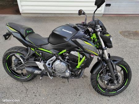 KAWASAKI Z650 A2 2019 1ere Main Noir Occasion Le Parking