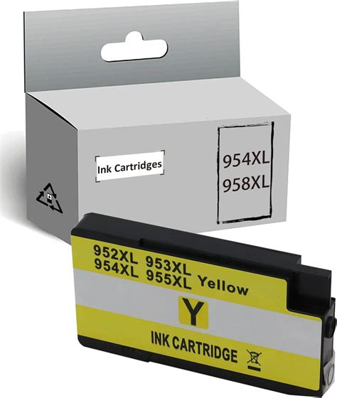 Amazon.com: MYSEC Ink Cartridge Replacement for HP 954XL 958XL Used for ...