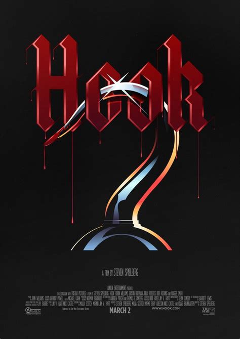 Hook movie, Movie posters, Alternative movie posters