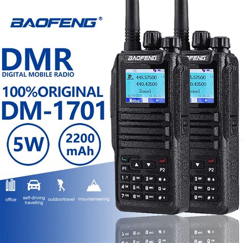 Baofeng Radio numérique Mobile DM 1701 émetteur récepteur Hf à