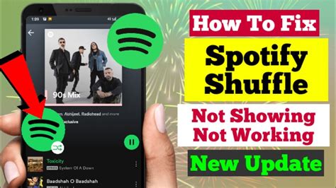 How To Fix Spotify Shuffle Not Working And Showing Shuffle Button