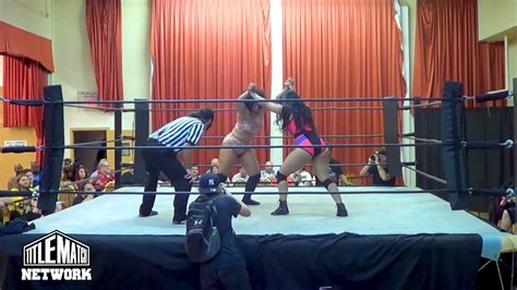 Sonja Strong Vs Willow Nightingale Womens Wrestling Youtube