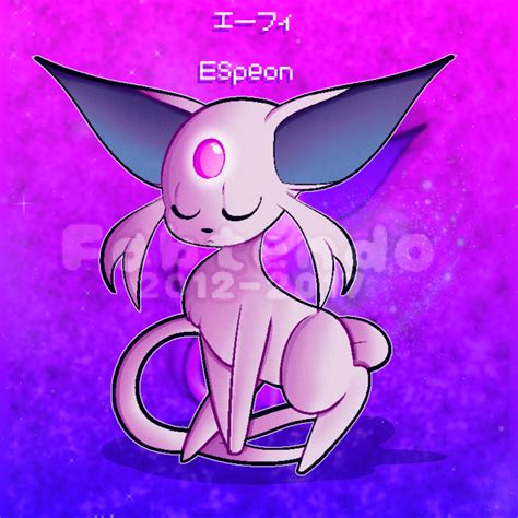 Espeon Pokemon Fan Art Fabtendo