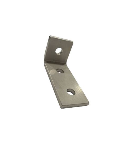 M10 3 Hole Angle Plate 1458 For Channels T304 Stainless Steel As