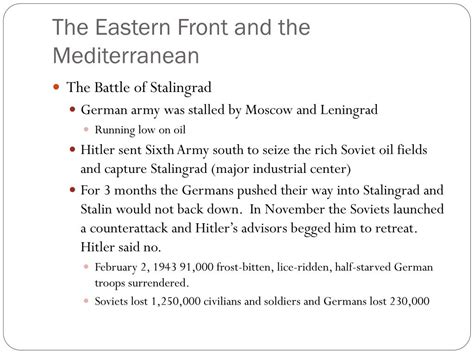 PPT 25 2 The War For Europe And North Africa PowerPoint Presentation