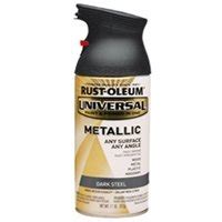 Rust Oleum 262662 Universal Advance Formula Spray Paint Metallic Dark