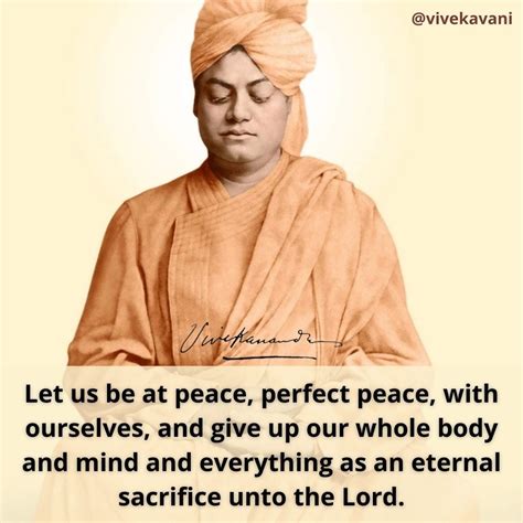 Swami Vivekanandas Quotes On Peace Vivekavani