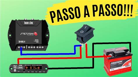 Como Ligar Plaquinha Mp Bluetooth Somautomotivo Cos Tv