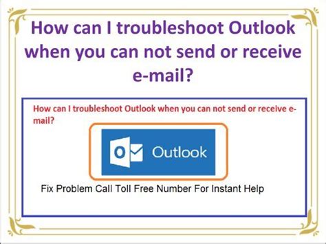 How Can I Troubleshoot Outlook When You Can Not Send Or Receive E Mail