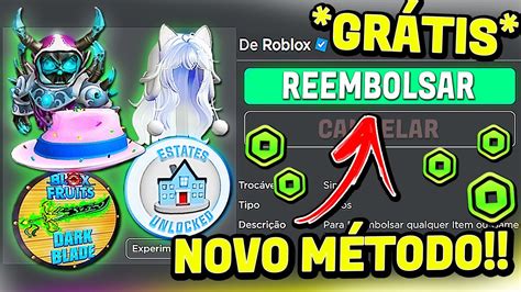 Como Reembolsar Itens Ou Gamepass No Roblox Recupere Robux Agora