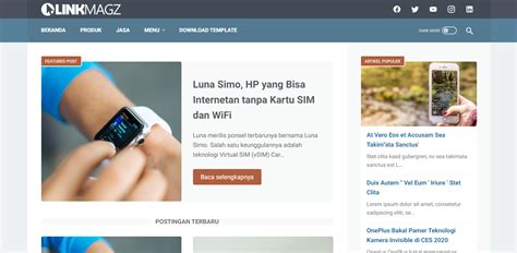 55 Template Blogger Gratis Premium Seo Responsive Amp Dan Keren