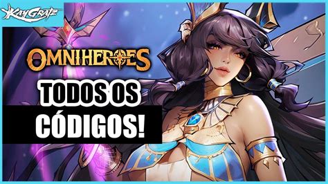 Comece Usando Esses C Digos Omniheroes Youtube