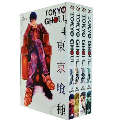 Tokyo Ghoul Series Volume 1 2 3 4 Collection 4 Books Set By Sui Ishida New The Book Bundle