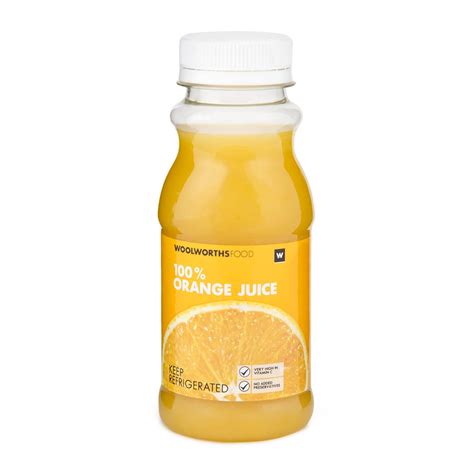 100 Orange Juice 250 Ml Za