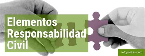 Los Elementos De La Responsabilidad Civil Blog De Seguros Infopólizas