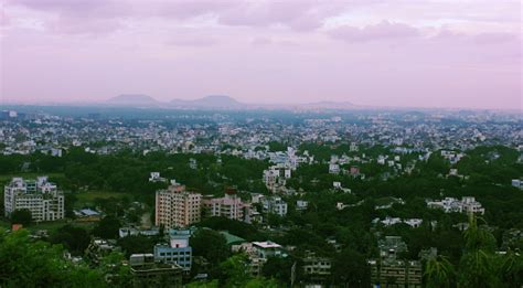 Aerial View Of Pune City India Stock Photo Download Image Now Istock