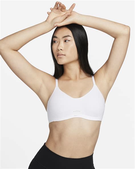 Nike Dri Fit Alate Minimalist Womens Light Support Padded Sports Bra Nike Ae