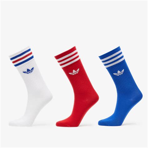 Adidas Solid Crew Socks 3 Pack