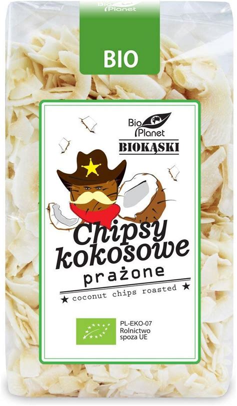 Bio Planet Seria Przekąski Chipsy Kokosowe Prażone 150g Ceny i opinie