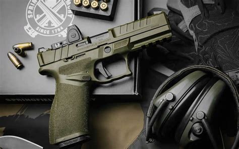 Springfield Echelon Mm Pistol Now In Fde And Od Guns