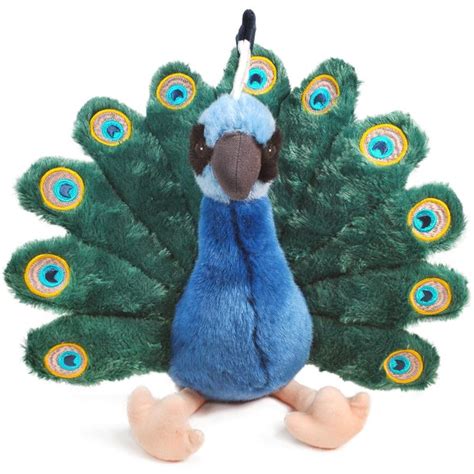 Pakhi the Peacock | 10 Inch Stuffed Animal Plush Bird | by Tiger Tale Toys - Walmart.com ...