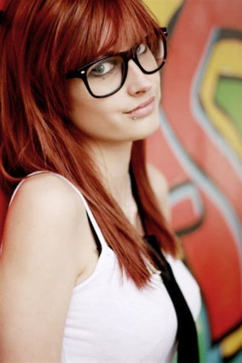 Hot Redhead Glasses Outdoors Xxx Porn