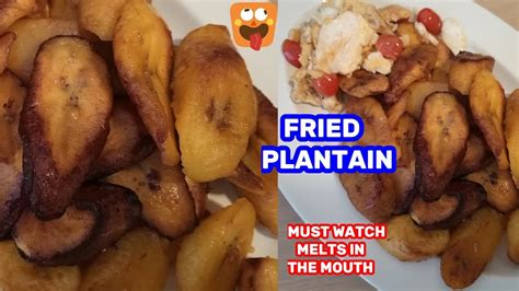 Fried Plantain Recipe, Plantain Recipes, Nigerian Recipes, Nigerian ...